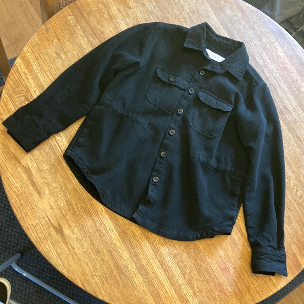 Gypsy Warrior black lightweight jean jacket